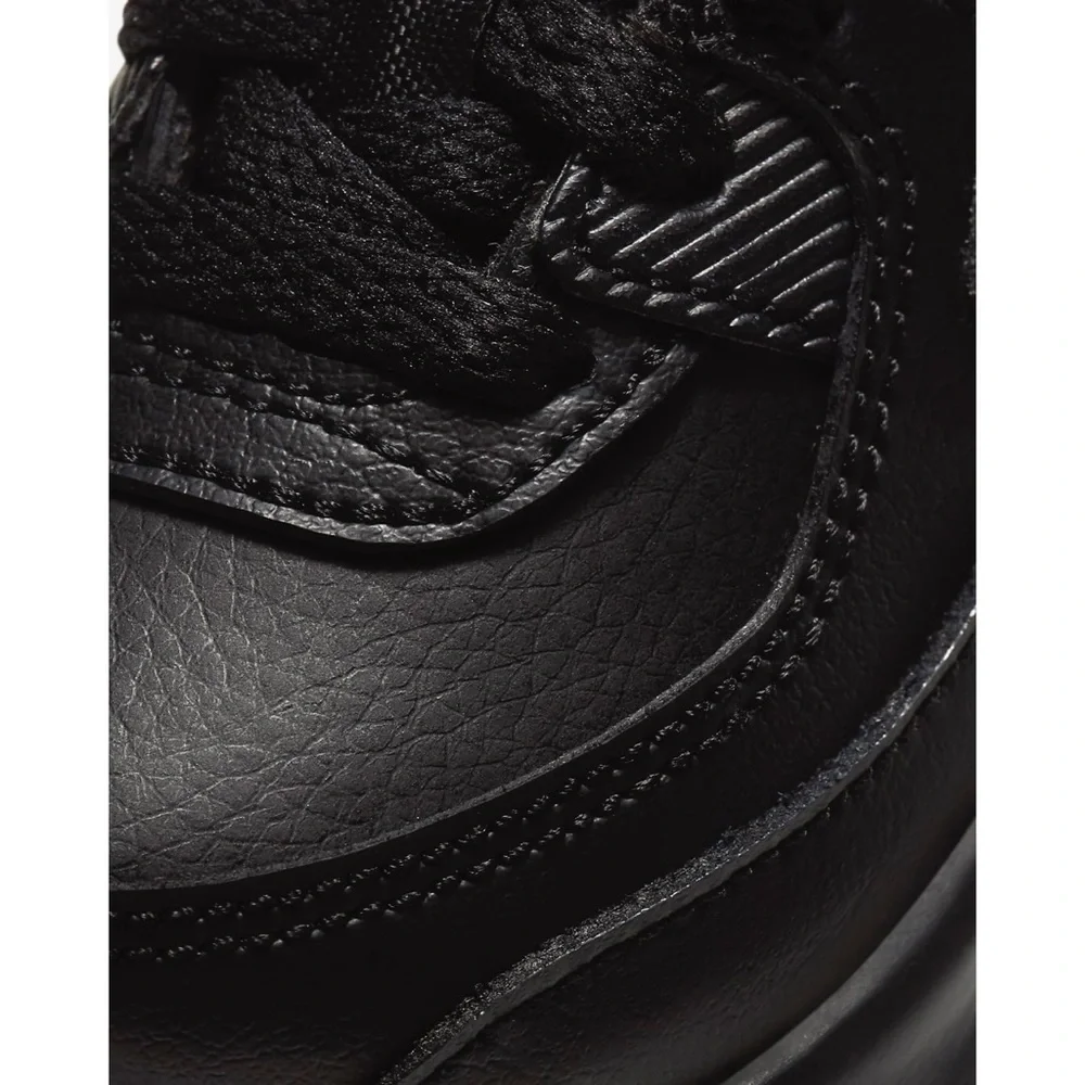 New Nike Air Max 90 LTR in Black Baby/Toddler Size 5C